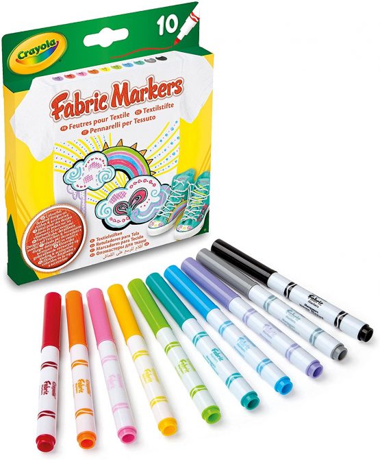 CRAYOLA 58-8633 Fabric Markers, Other - Image 2