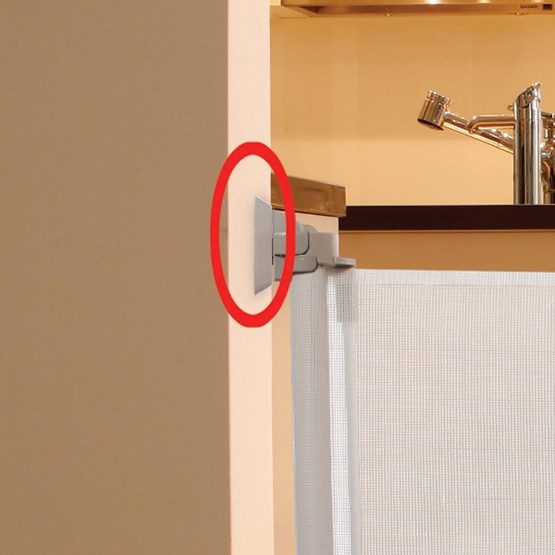 Dreambaby Wall Protective Retractable Baby Gate Wall Spacer Compatible with All Indoor and Outdoor Gates (30.48 x 10.16 x 2.54 cm) - White - Image 2