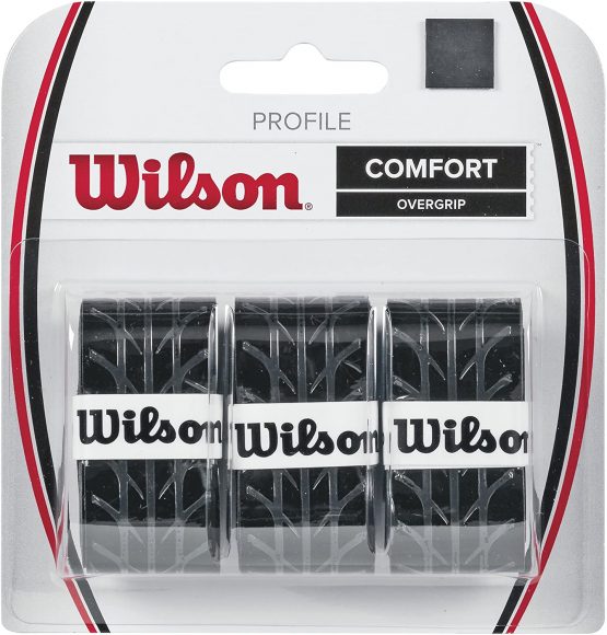 Wilson Tennis Profile Racket Overgrip (3 Pieces)