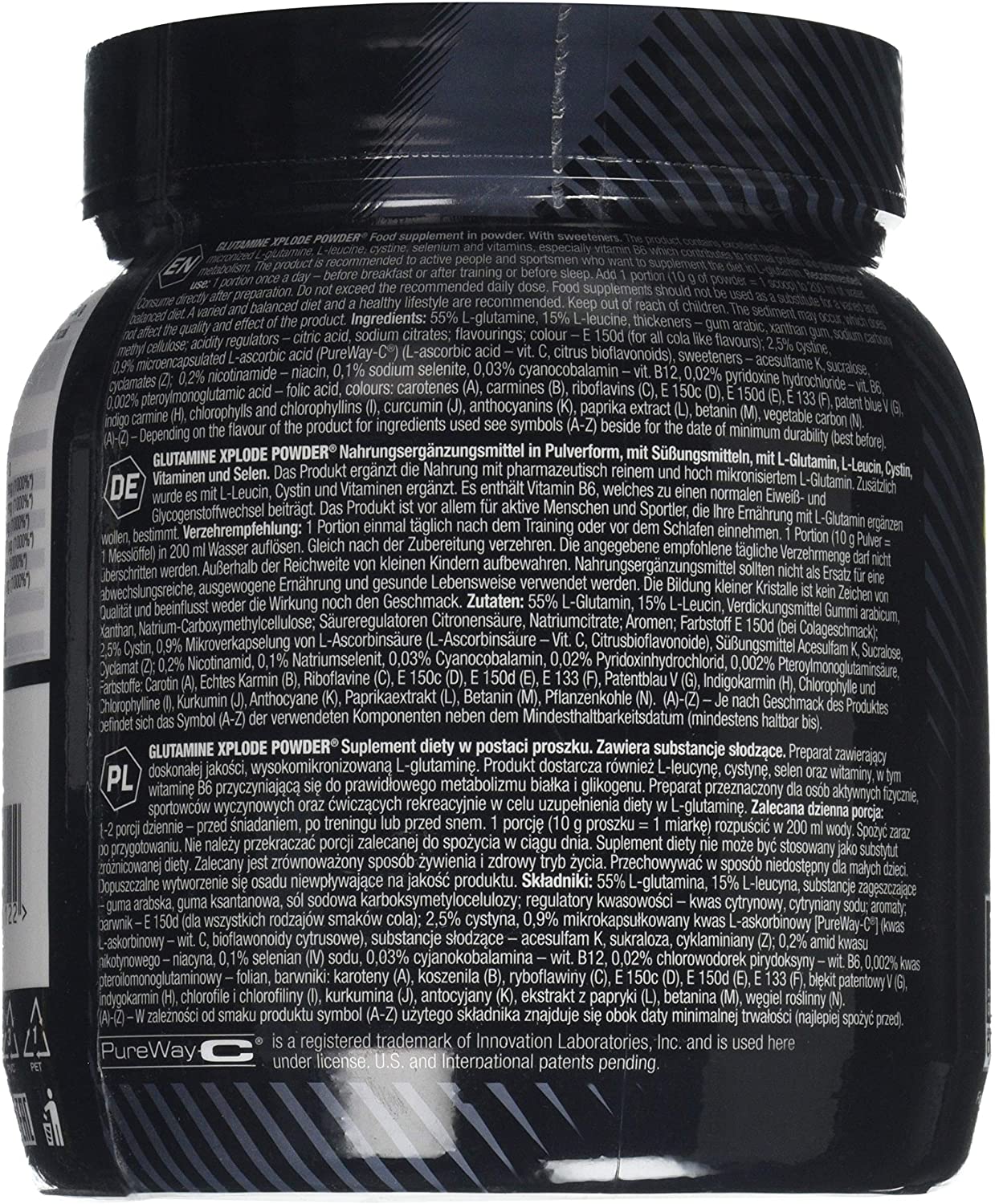 OLIMP SPORT NUTRITION Olimp Glutamine Xplode Powder 500 g Orange Flavour, 500 g (Pack of 1) - Image 2