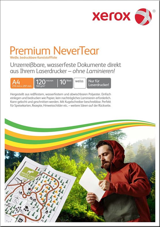 Xerox 003R98126 Premium Never Tear Paper A4 10 Sheets White