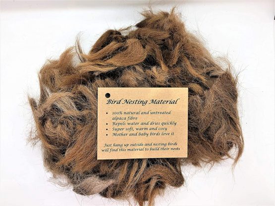Bird Nesting Material (Alpaca Fibre) Wool Natural Organic - Image 3