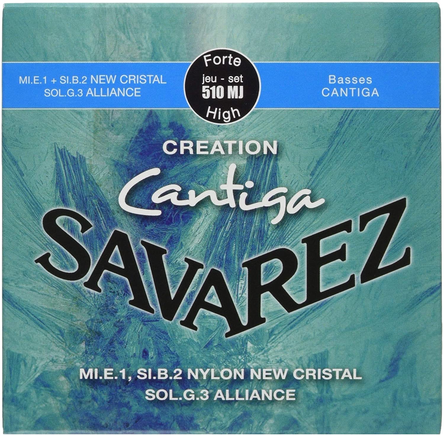 Savarez set Création Cantiga hard Tension, Transparent, Satz high 510MJ