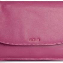 SADDLER Womens Real Leather Slim Cross Body Purse Clutch with Detachable Strap | Ladies Sling Bag - Perfect for Cell Phone, Cosmetics and Travel Cards | Gift Boxed