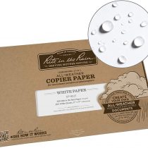 Rite in the Rain Weatherproof Copier Paper, 11" x 17", 20# White, 200 Sheet Pack (No. 8517)