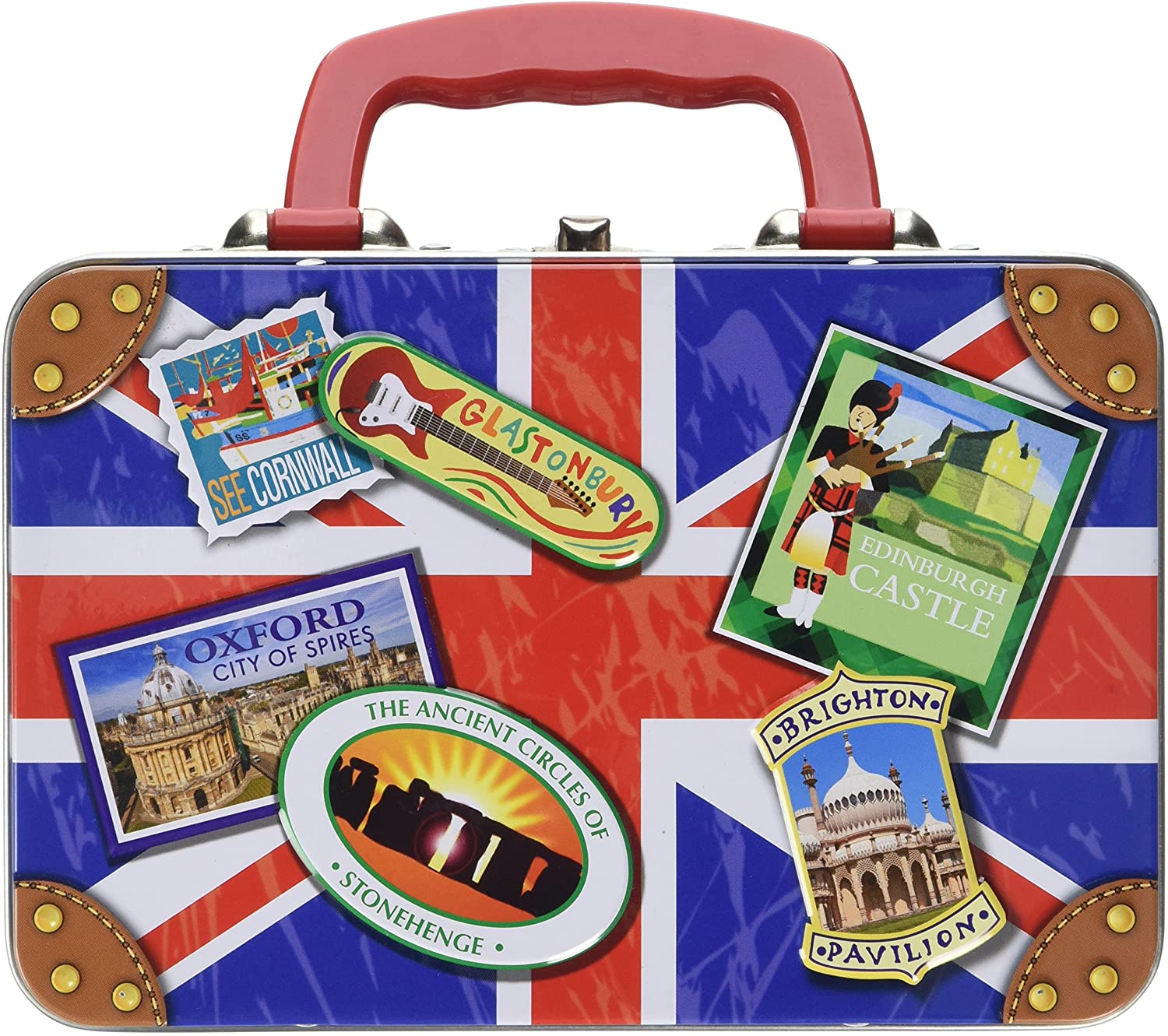 Churchill's Confectionery Suitcase 150 g English Toffees, Multicolour, 150g - Image 2