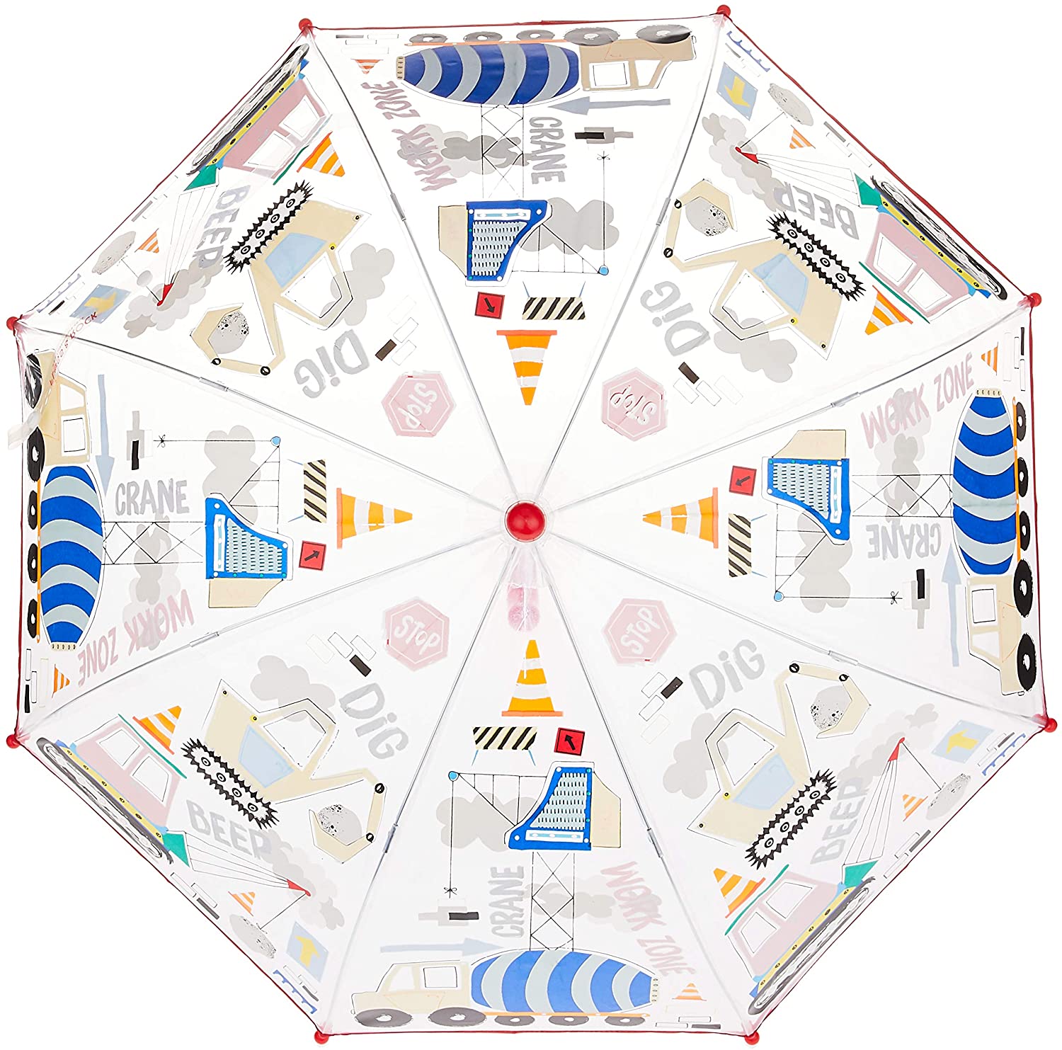 Floss & Rock Construction Colour Changing Umbrella, multicoloured, Klein - Image 2