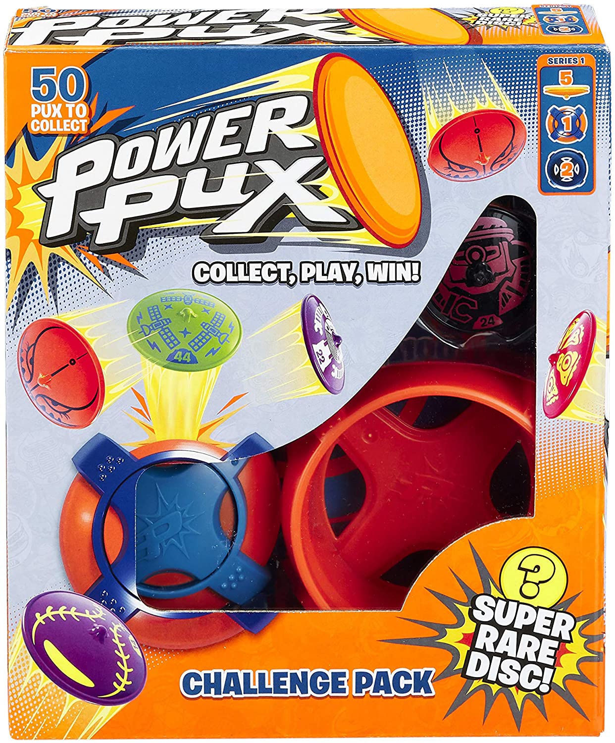 Power Pux Challenge Pack for Boys 5+, Multi-Colour, Multicolor
