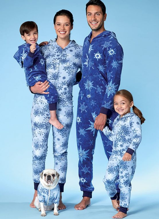 McCall's Patterns 7518 Adult,Mens/Misses/Boy's/Girls/Child Jumpsuit and Dog Coat,Sizes S-XL, Tissue, Multi-Colour, 17 x 0.5 x 0.07 cm - Image 2