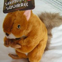 Animal Instincts Sammy Squirrel Squeaky Dog Toy (Size: Large)