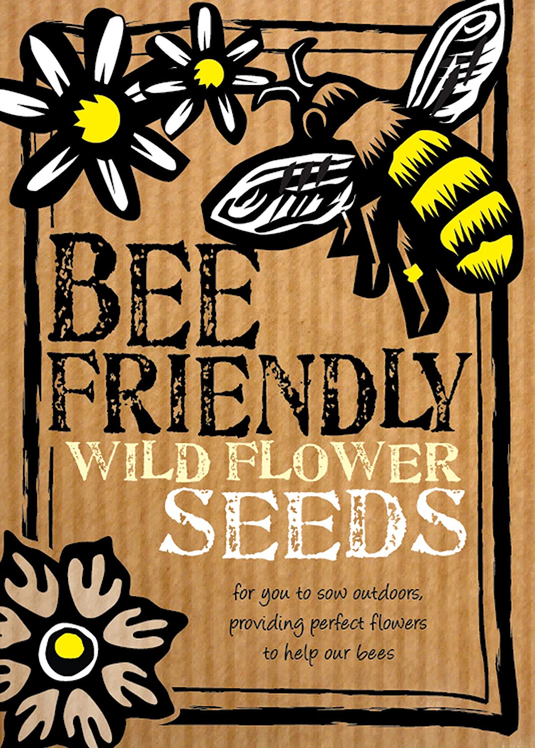 Bee-Friendly Wild Flower Seeds - Great Gardener Gift. Beautiful, Colourful Native British Wild Flowers. UK Grown. RHS Plants for Pollinators Certified Mix. - Image 2