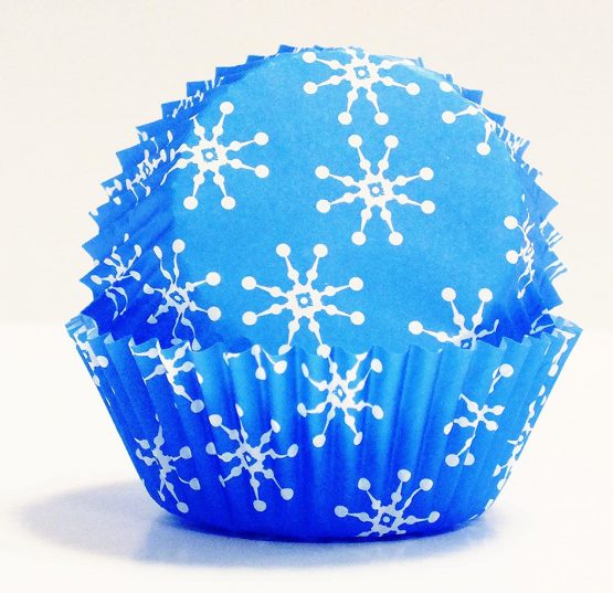 PME Snowflakes Cupcake Cases Mini Sized-Pack of 100 - Image 3