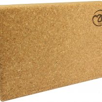 Yoga-Mad Cork Yoga Block | 30.5cm x 20.5cm x 5cm | Eco Friendly Yoga Block | Non Slip Cork Brick for Yoga, Pilates, Training and Home Workouts | Provides Support for Various Yoga Poses