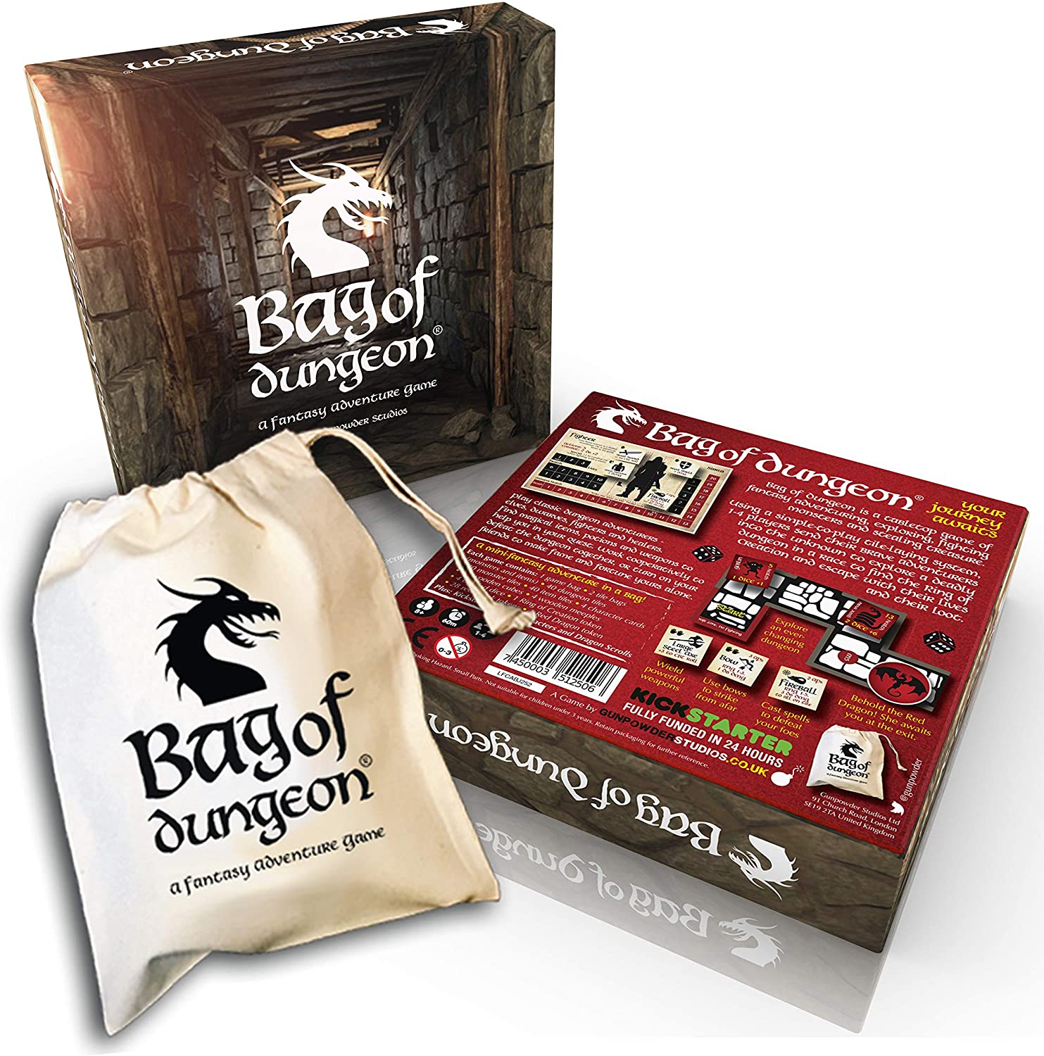 Bag of Dungeon DARE YOU ENTER THE DRAGON’S LAIR? A family fantasy