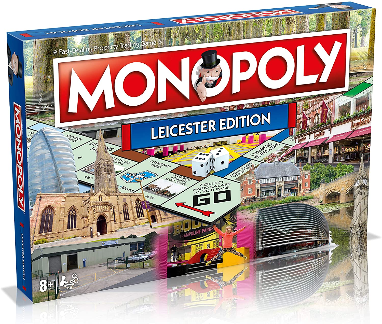 Winning Moves Leicester Monopoly Board Game, Advance to Victoria Park