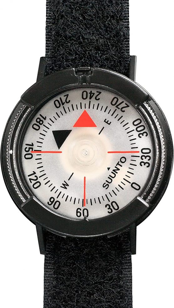 Suunto Compass M-9 NH, Northern Hemisphere, With Velcro Wristband, SS004403001