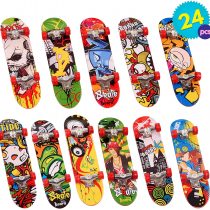 THE TWIDDLERS - 24 Fingerboards / Mini Skateboards - Perfect Fidget Toy