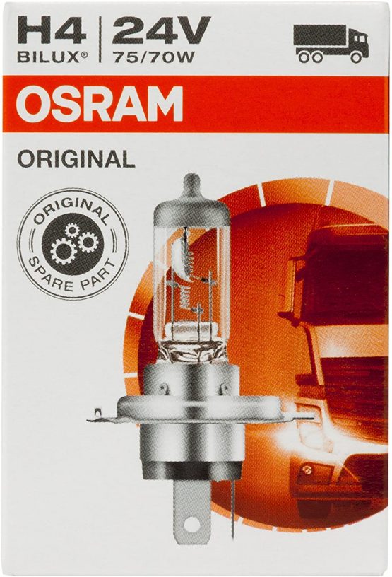 Osram 64196 lamp, H4, 24V, 75/70W, P43t, 1 piece in folding - Image 4
