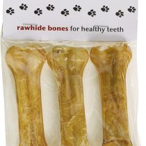 PJ Pet Poducts Rawhide Pressed Bones 11 cm (Pack of 10X3)
