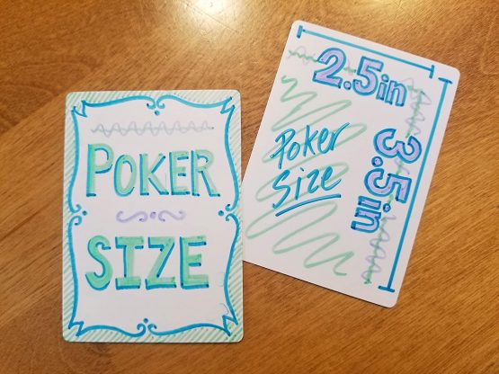 APOSTROPHE Games Blank Playing Cards (Poker Size & Matte Finish) 2.5" x 3.5", 180 Blank Cards, Flash Cards, Board Game Cards, Study Guide Cards, DIY Projects - Image 2