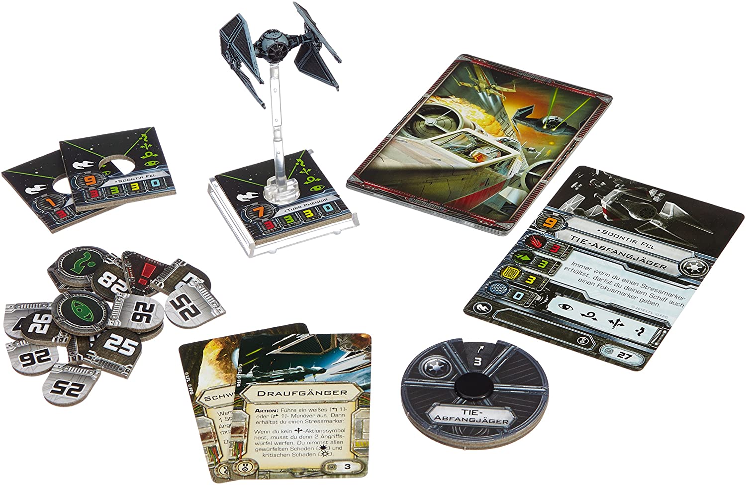 Heidelberger HEI0405 Star Wars X-Wing Tie Interceptor Expansion Pack, Black