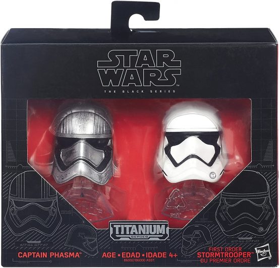 Star Wars B6002 - Helmet Black Series Titanium 1/6th - Captain Phasma and 1st Order Stormtrooper - Image 2