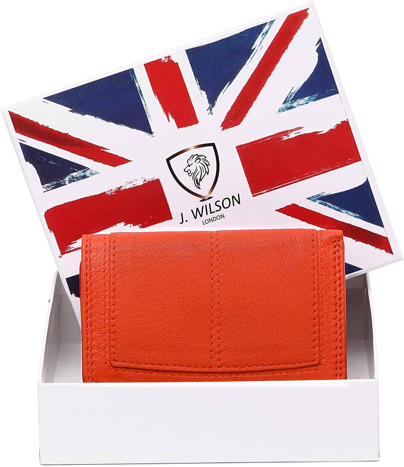 Ladies Rfid Protection Real Leather Purse Card Women Wallet Zip Coin Pocket - Image 2