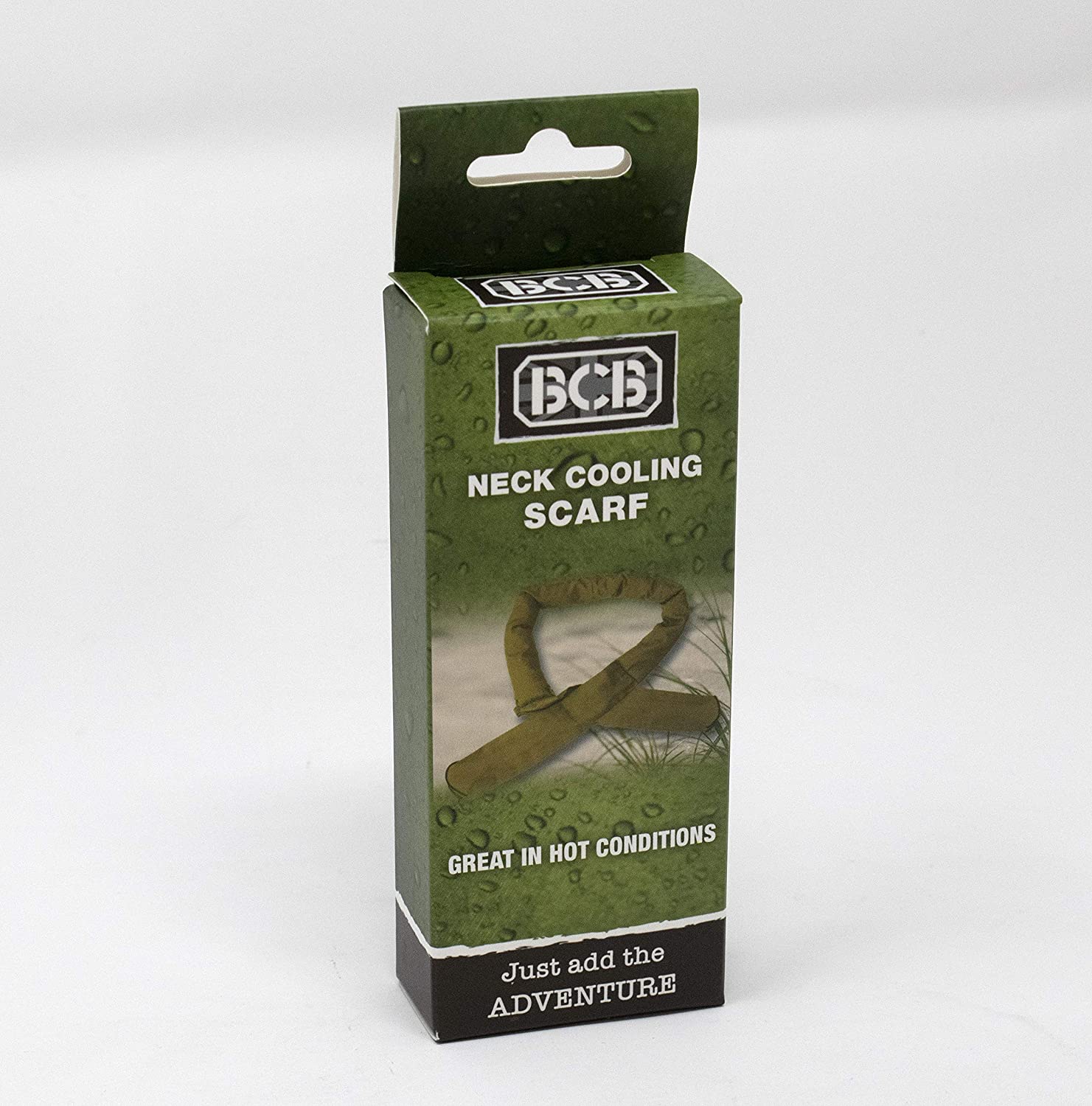 BCB CL085S Neck Cooling Scarf, Khaki