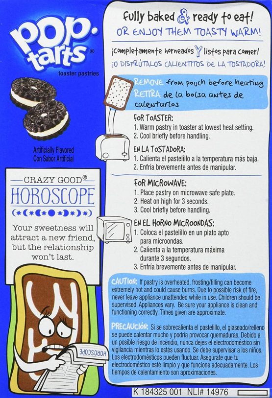 Kelloggs Pop Tarts Cookies & Cream 400g - Image 2