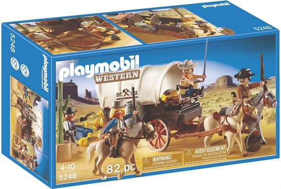 Playmobil 5248 Covered Wagon with Raiders