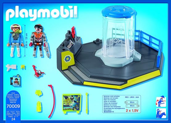 Playmobil 70009 Super Set Galaxy Police Rangers Prison Cell with LED Lights - Image 3