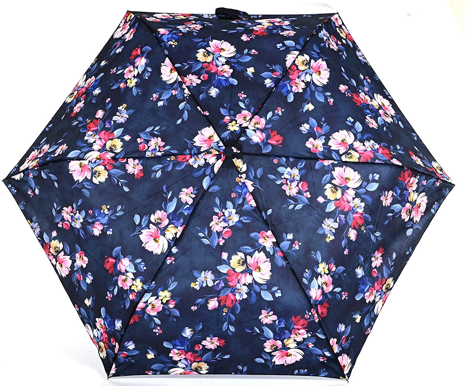 Cath Kidston Paintbox Flowers Minilite Folding Umbrella Handbag Size With Matching Case 8F3743 - Image 2