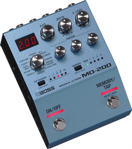 BOSS Md-200 Modulation Guitar Pedal, Sound Quality with 32-Bit Ad/Da, 32-Bit Floating Point Processing, And 96 Khz Sampling Rate - Image 2