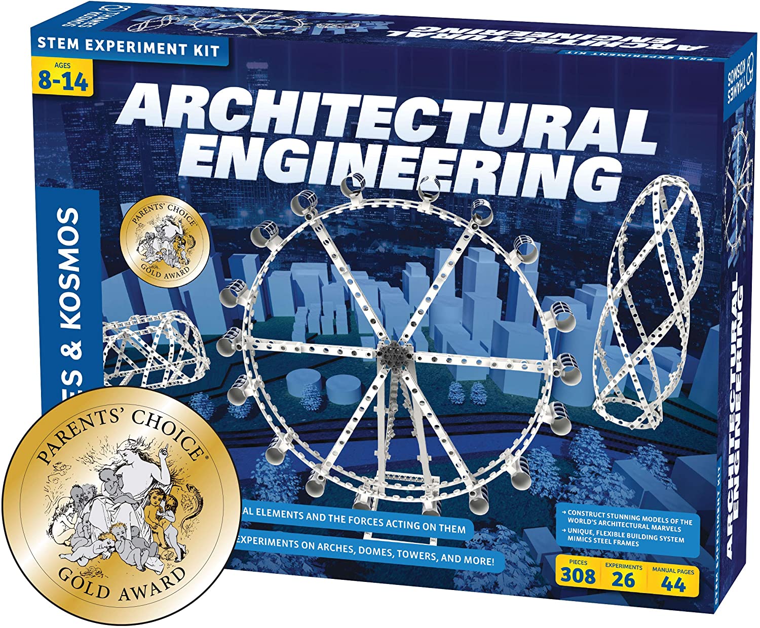 Thames & Kosmos Architectural Engineering, Kids Science Kit, Learning Resources About Architectural Design