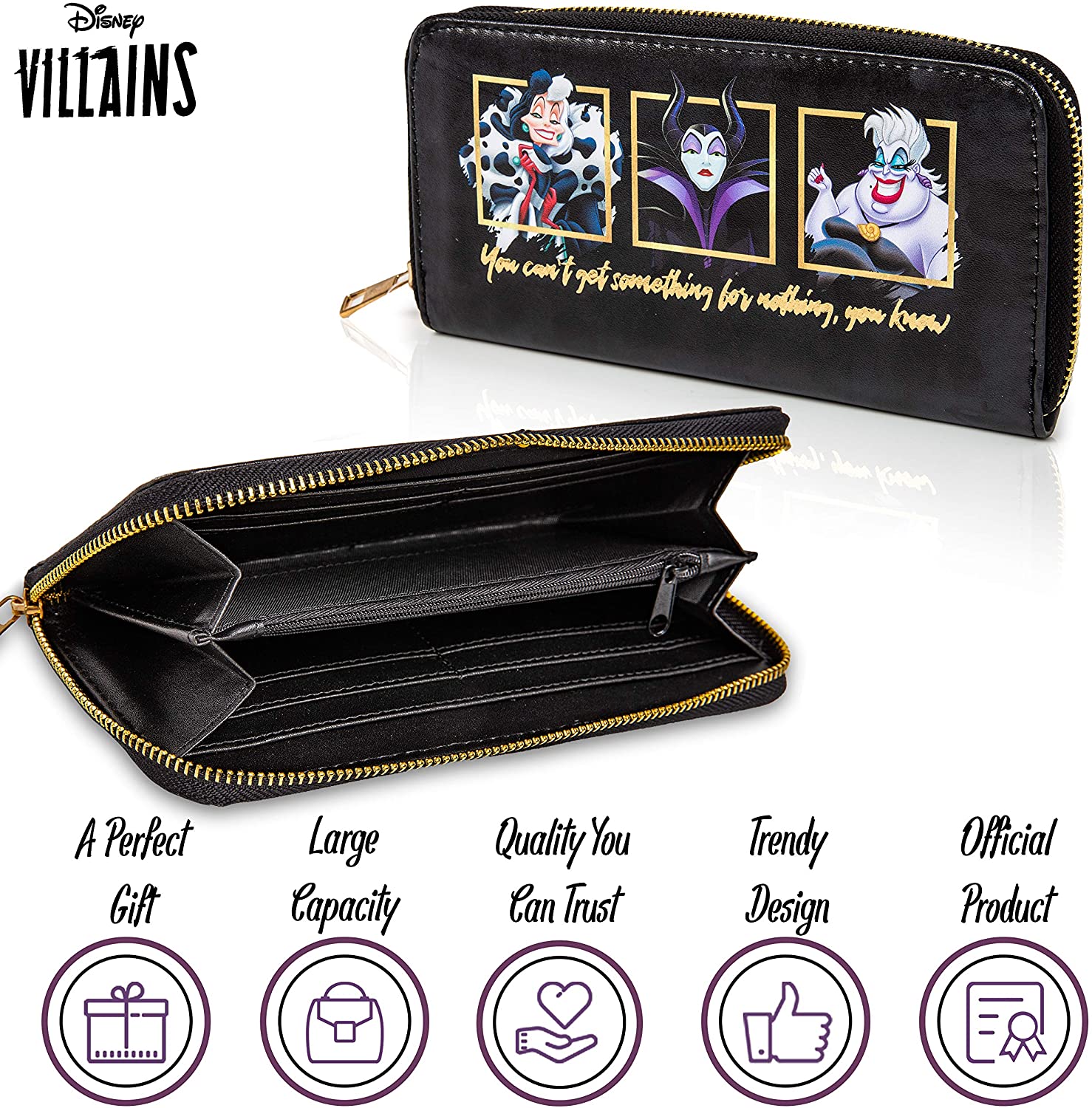 dooney and bourke disney villains wallet