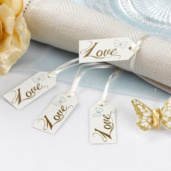 Neviti To Have And To Hold-Favour Tags-Small, Paper, Ivory, 5 x 2.5 x 0.1 cm - Image 2