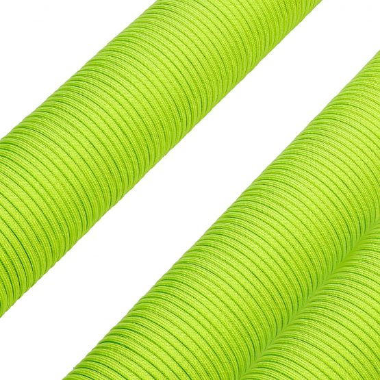 Grenhaven Tear-Proof Paracord Rope/Universal Survival Cord - 7 Cords 30m/100ft 550lbs Capacity neon green - Warning: Not Suitable for Climbing - Image 2