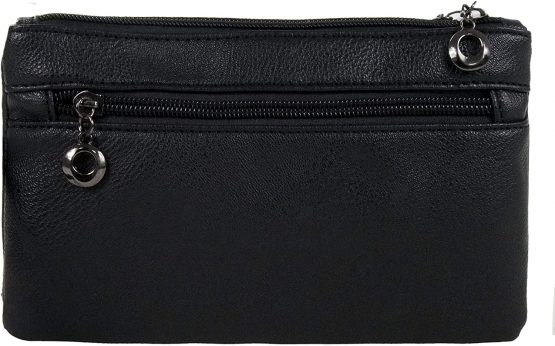 GOTHIC SKULL CRYSTAL HEAD Ladies Handbag Clutch Evening Handbag | Backpack Rucksack | Steam Punk Rock Goth | School College PU Vegan Leather Bag - Image 4