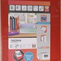 Elba, Presentation A4 Lever Arch Files, Red, Plastic, 1 Folder
