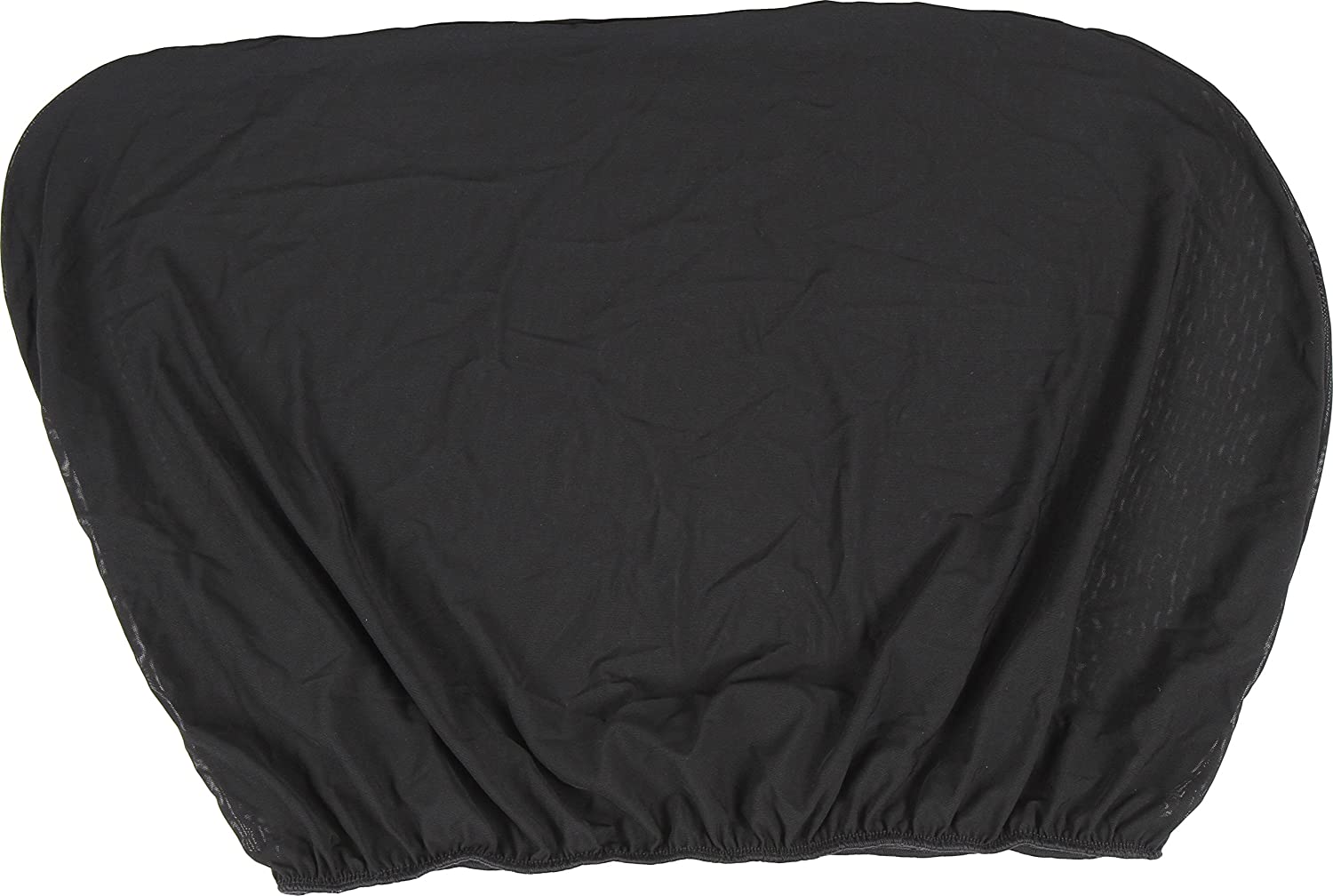 LittleLife Car Window Sun Shades, Flexible Stretchy Pull-Over Window, 2-Pack, Black
