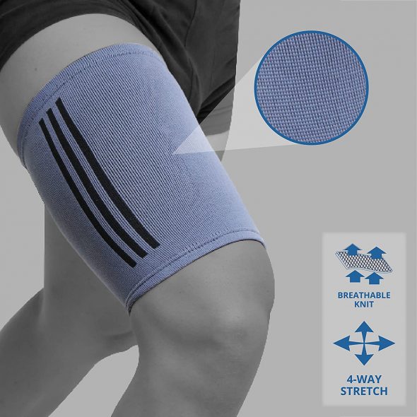 Thigh support sleeve by Kedley Elastic compression band ideal for
