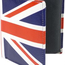 Mens Leather Wallet by Retro with Union Jack Golunski Gift Box RFID Protection