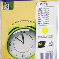 Brother LC-125XLY Brother LC123 Inkjet Cartridge, Yellow