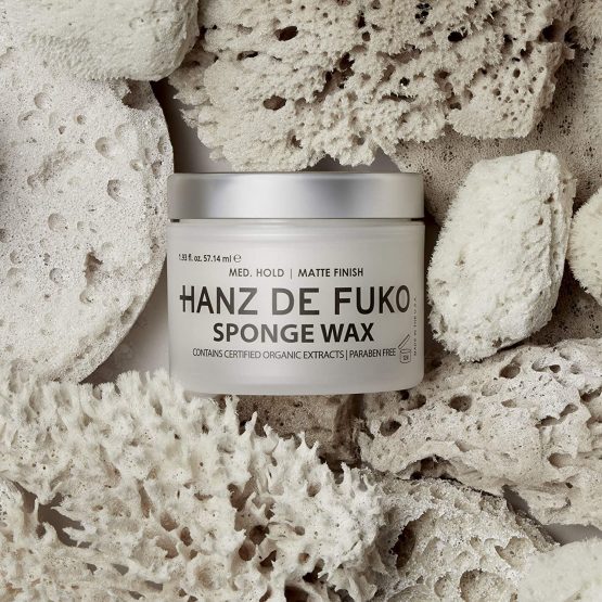 Hanz de Fuko Premium Hair Styling Sponge-Wax: High Performance Hair Styling Wax with a Semi-Matte Finish 56g/57.14ml - Image 3