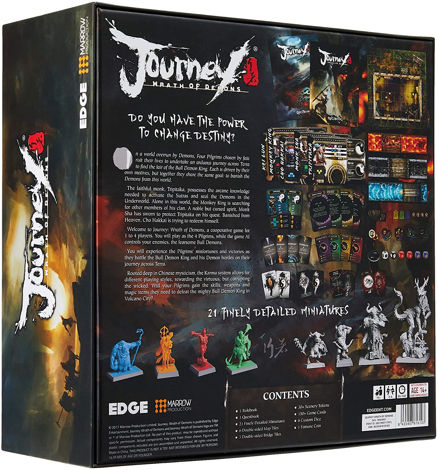 Edge Studio Asmodee MWJW01 Journey: Wrath of Demons Board Game, Small - Image 2