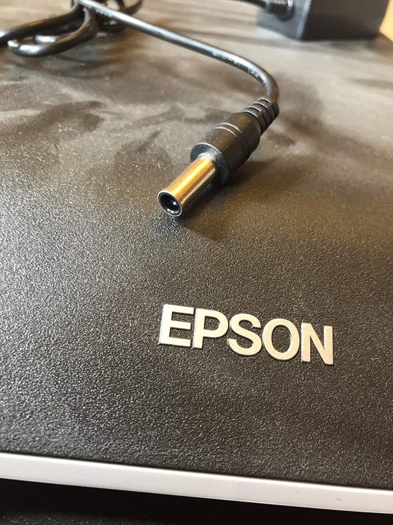 Replacement Epson DC 24V / 24 V Volt Adapter Power Supply Cable Cord Lead for 640U, 1240U, 1650, 2480, 2580, 3170, 3490, 4490, DS510, GT-S50, GT-1500, GT-2500, V500, V550, V600, V700, V750, V800, V850 Perfection Flatbed Photo Scanner - Image 3