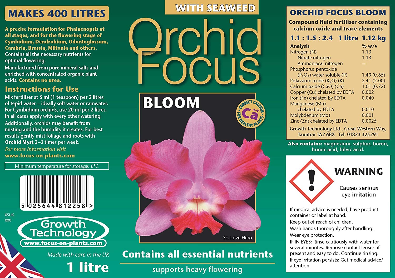 Orchid Focus Bloom 1 Litre - Image 2