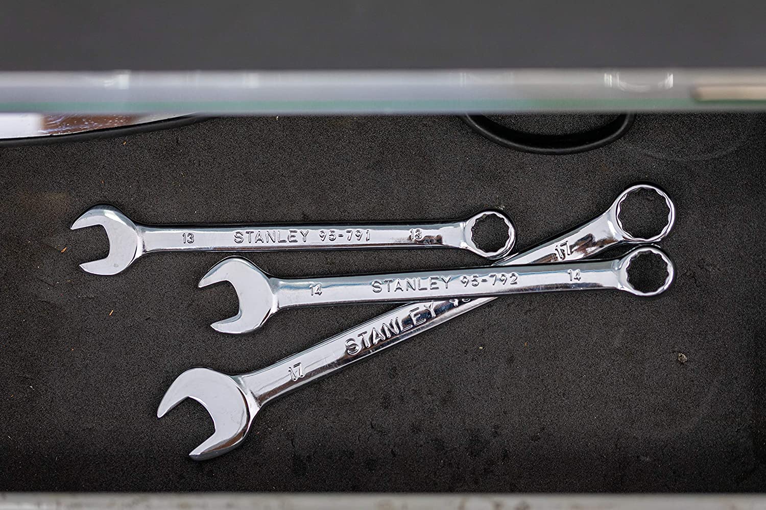 STANLEY Combination Wrench Set, 7 Piece,Forged in Corrosion Resistant Chrome Vanadium Steel with a high Chrome Finish - Image 3