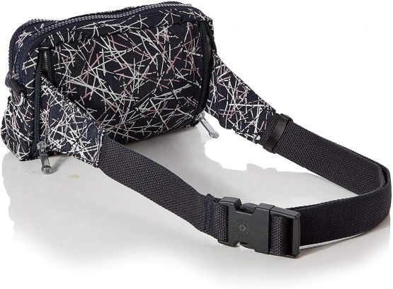 Kipling Multiple, Women’s Cross-Body Bag, Multicolour (Navy Stick Print), 20x13x7.5 cm (B x H T) - Image 2