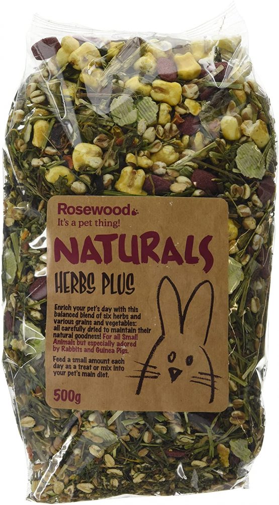 Rosewood Boredom Breaker Natural Treat Herbs Plus, 500g